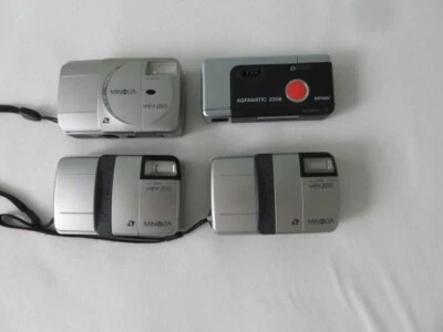 Konvolut APS  2 x Minolta Vectis 200 / Vectis 260 und Agfamatic 2008 an Bastler - Bild 1 von 4