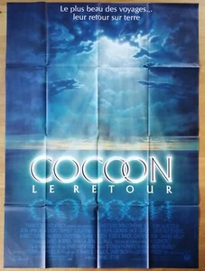 COCOON LE RETOUR THE RETURN affiche cinema originale 160x120 sci-fi '88 - Imagen 1 de 1