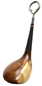VINTAGE 1950er SPALDING TOP FLITE HOLZ GOLFSCHLÄGER FLASCHENÖFFNER MANN HÖHLE BAR WARE - Bild 1 von 6