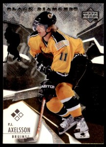 2003-04 Upper Deck Black Diamond #111 P.J. Axelsson P5TQMk