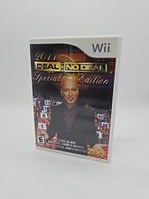 2011 Special Edition DEAL OR NO DEAL (Nintendo Wii, 2010) Complete w/ Manual