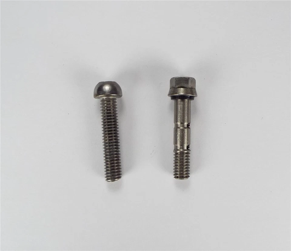 AVID ELIXIR CR - SET BULLONI PINZA FRENO E BULLONI SPURGO BANJO - MOUNTAIN BIKE MTB - Immagine 1 di 1