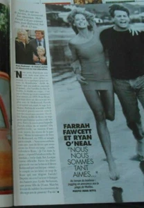 Clipping Presse 1997  Farrah Fawcett et Ryan O'Neal ( 1 page ) - Imagen 1 de 1