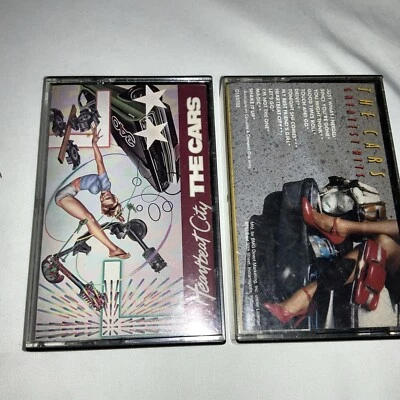 The Cars - Lot Of Two The Cars Cassette Tapes In Great Condition. - Image 1 of 3