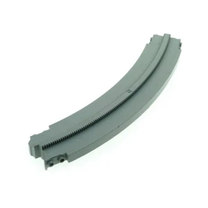 1x Lego monorraíl carril curva izquierda carril corto curvado antiguo-claro gris 2892 - Imagen 1 de 1