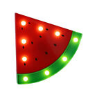 Whimsical LED Watermelon Night Light: Perfect for Room Decor and Party Fun