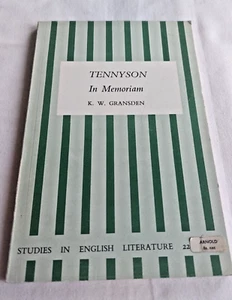 Tennyson: In Memoriam by K W Grandsen  - First Edition Paperback 1964 - Imagen 1 de 6