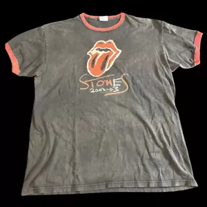 Rolling Stones Grafik Band T-Shirt 2002-03 Licks Tour - Bild 1 von 4