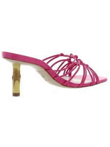 Sandalias para mujer Schutz Dileni de lujo con tacones de nudo rosa rosa - Imagen 1 de 3