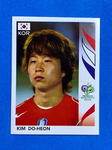 2006 Panini Germany #501 Kim Do-Heon Korea Figure