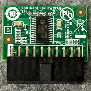 Módulo de plataforma confiable Lenovo ThinkServer TPM FRU03T8872 GC-MUVL1 Rev 1.1 - Imagen 1 de 2