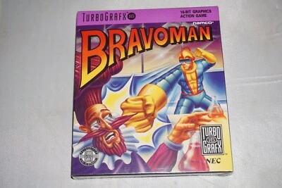 Bravoman (Turbo Grafx 16 tg16) NEW Sealed Box Turbografx  - Image 1 of 4