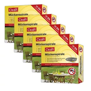50 Stück Insektenspirale Mückenabwehr Anti-Mücken-Spirale Stechmücken Abwehr - Bild 1 von 2