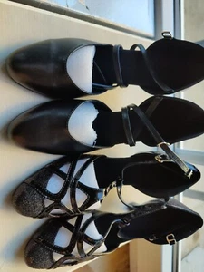 Tanzschuhe 2 Paar (25€)GR37 - Bild 1 von 16