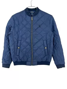 Polo Ralph Lauren Gesteppt Kinder Jungen Jacke Größe M (10-12 Y. O - Bild 1 von 10