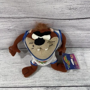 Space Jam Taz Tazmanian Devil Plush 1996 Warner Bros 7" Plush Stuffed Toy - Picture 1 of 12