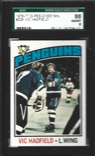 1976 OPC #226 VIC HADFIELD SGC 88 OR 8 NM/MT - AWESOME CARD !!!