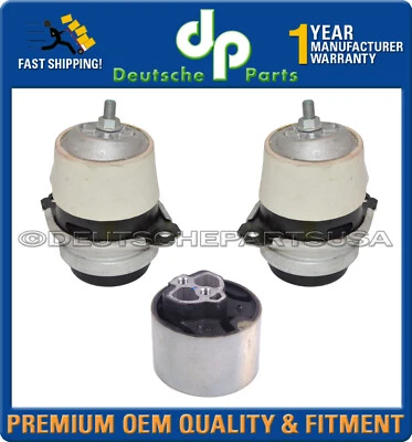 PORSCHE CAYENNE 3.6 V6 ACEITE HIDRÁULICO LLENO Motor Transmisión Motor Soportes SET Foto 1 de 4