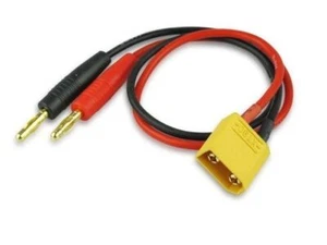 Cable de carga batería contacto dorado XT90 2,5mm/2 30cm 610019 - Imagen 1 de 1