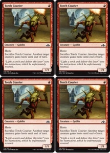 MTG - 4x TORCH COURIER - Guilds of Ravnica (C) - Picture 1 of 1