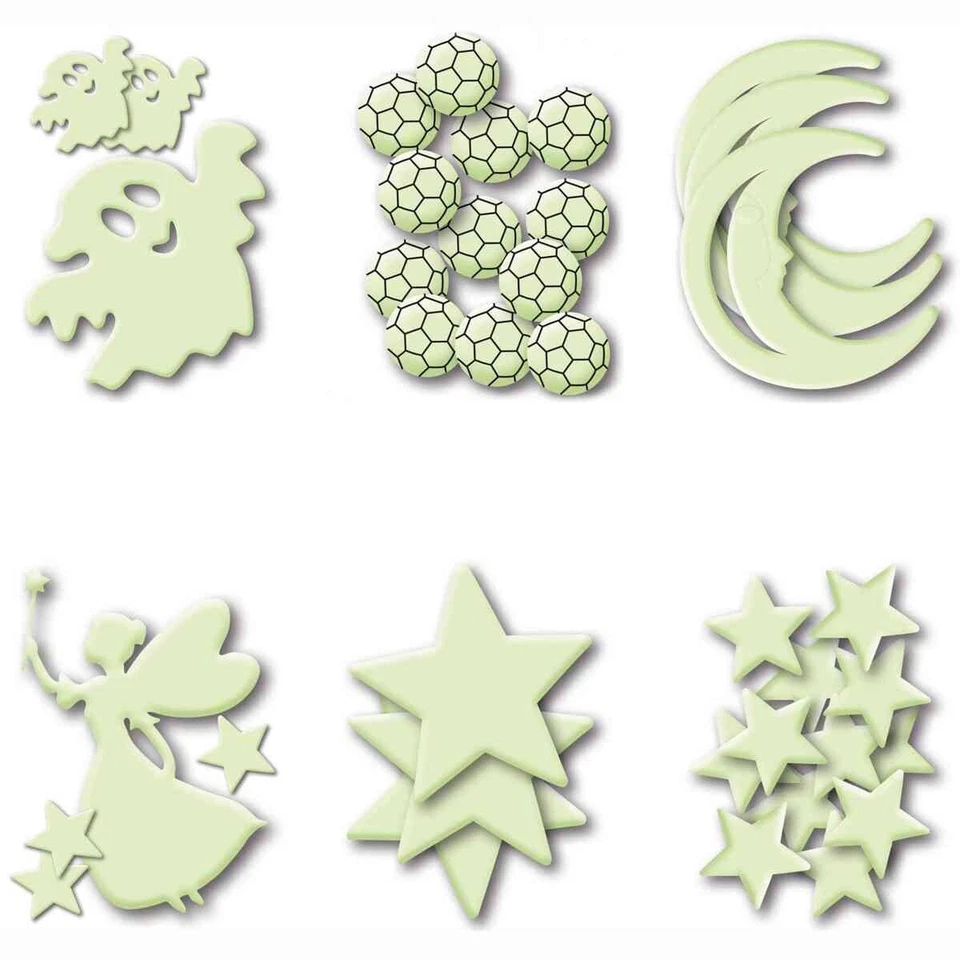 HERMA Leuchtsticker Kunststoff selbstklebend Sticker nachleuchtend [wählbar] - Bild 1 von 1