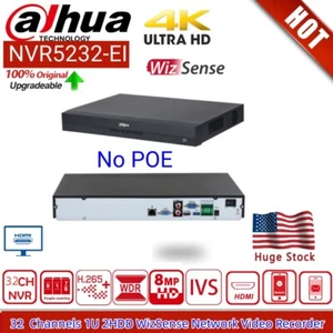 Grabadora de video en red profesional Dahua 32ch NVR NVR5232-EI REEMPLAZAR NVR5232-4KS2 1U 4K - Imagen 1 de 13