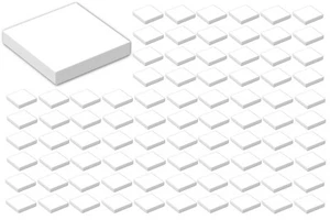 ☀️100x NEU LEGO WEISS 2x2 flache Fliesen #3068 Schnee Eis Gebäude Teile Stücke Bulk - Bild 1 von 2