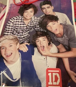 One Direction Gift Bag 10” x 5.75” x 13” American Greetings 2012 Free Shipping - Picture 1 of 1