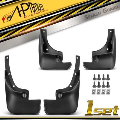 Guardabarros delanteros y traseros 4 piezas para Toyota Camry 1997 1998 1999-2001 Foto 1 de 4