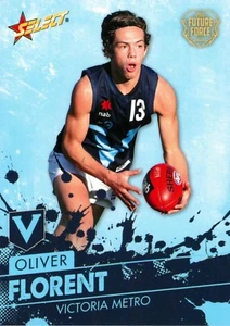 2016 Sydney Swans AFL Select Future Force Rookie Card - Oliver Florent - Picture 1 of 3