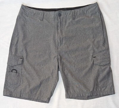 Pantalones Cortos Ocean Current Para Hombre Talla 38 Poliéster Gris Spandex Foto 1 de 4