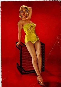 Pin-up MARILYN MONROE, Schauspielerin, Postkarte - Bild 1 von 1