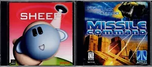 Missile Command and Sheep Pc Sealed New XP 2 Great Fun Games - Picture 1 of 2