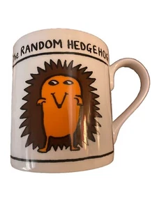 Edward Monkton The Random Hedgehog Mug McLaggan Smith Bone China Discontinued - Picture 1 of 12
