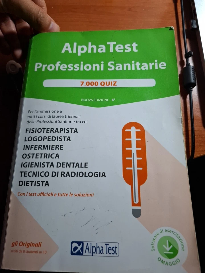 alpha test professioni sanitarie 7000 quiz - Immagine 1 di 1