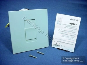 Leviton Gray Monet Fluorescent Slide Dimmer Ecotron Mark X 1500VA MNX15-7LG - Picture 1 of 5