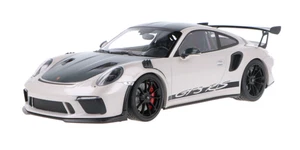 Minichamps PORSCHE 911 991.2 GT3 RS 2019 silber Weissach Paket 1:18 Modellauto - Picture 1 of 5