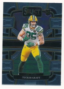 TUCKER KRAFT 2023 PANINI SELECT CONCOURSE #37 GREEN BAY PACKERS MINT - Picture 1 of 2