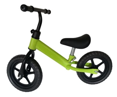 Laufrad Kinder 12 Zoll Vollgummireifen Balance Bike Lauflernrad Fahrrad - Bild 1 von 4