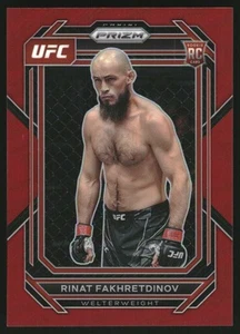 2023 Panini Prizm UFC Prizms Red #116 Rinat Fakhretdinov /199 - Picture 1 of 2