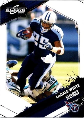 2009 Score LenDale White #287 Tennessee Titans Football Card - Image 1 of 2