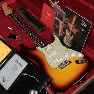 Used Fender Custom Shop / S20 Limited 1959 Stratocaster NOS Chocolate 3-TS 2023 - Picture 1 of 15