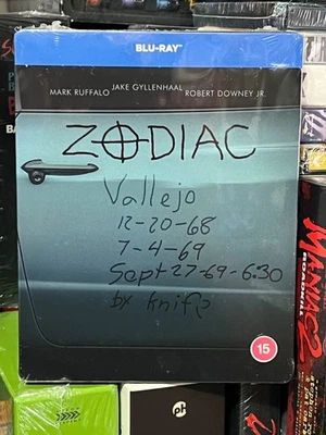 ZODIAC (Blu-ray) David Fincher, Limited Edition STEELBOOK! ZONE ABC BRAND NEW! - Image 1 of 4