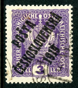 Czechoslovakia 1919 Semipostal Scott #B1 VFU M625 - Picture 1 of 6