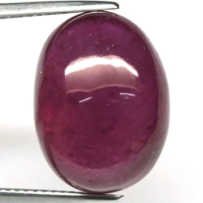 18.39 CT. Heated Red Ruby Madagascar Oval Cabochon - Image 1 of 4