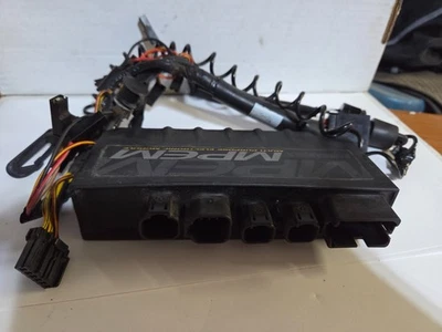 MPEM 2002 Ski-Doo Legend 500/600/700/800 Ecm MPEM 4 Plug with wiring and key - Image 1 of 3