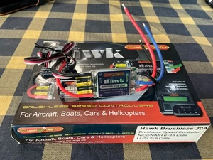 Fusion Rc Hawk 30 Amp Brushless ESC 5.5v 3 Amp BEC - Picture 1 of 2