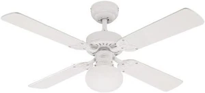 Westinghouse Vegas 105CM Ceiling Fan with Light White 3-Speed Reversible Blades - Picture 1 of 8
