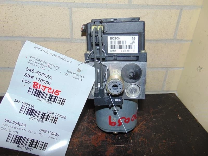 ABS Pump Anti-Lock Brake Part Assembly Fits 97-98 PORSCHE BOXSTER 1719981 Foto 1 de 4