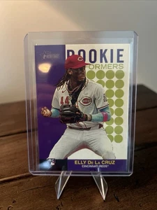 2024 Topps Heritage Elly De La Cruz Rookie Performers #RP-9 Reds  - Picture 1 of 2